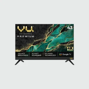 Vu 108 cm Ultra HD (4K) LED Smart Google TV (43CA)