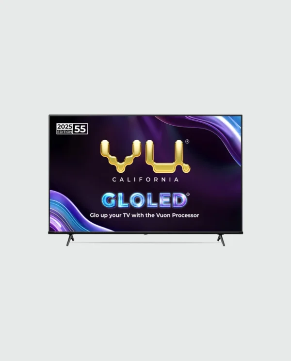 Vu GloLED 139 cm (55 inch) Ultra HD (4K) LED Smart Google TV with DJ Subwoofer 24W  (55GloLED)