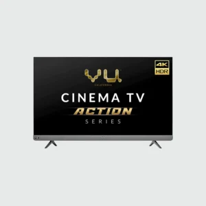 VU 139 cm (55 inches) Cinema Series 4K Ultra HD Android Smart LED TV 55LX (Matte Black) (2021 Model)