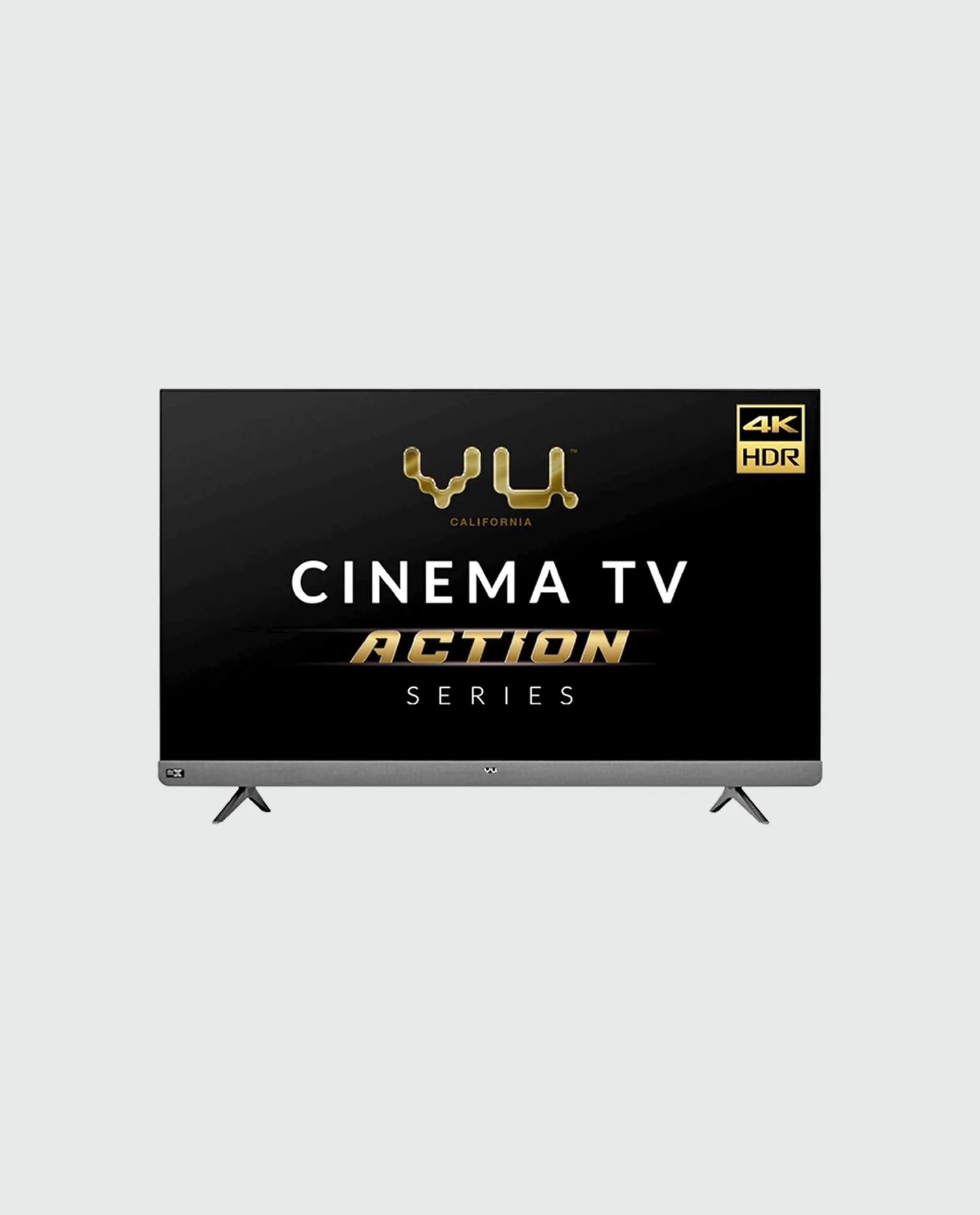 VU 139 cm (55 inches) Cinema Series 4K Ultra HD Android Smart LED TV 55LX (Matte Black) (2021 Model)