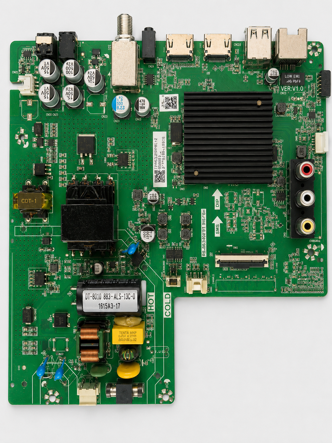 Model 65QDV VU LED TV Motherboard