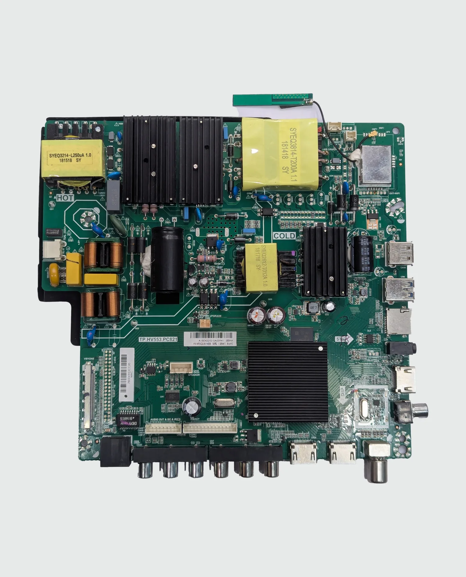 VU 50 inch LED TV Motherboard for Model 50BU116