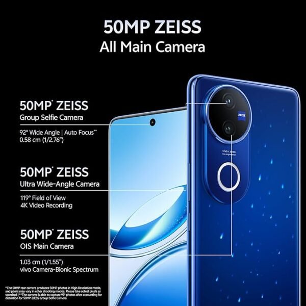 Vivo V50 5G (Starry Night, 12GB RAM, 512GB Storage) - Image 5