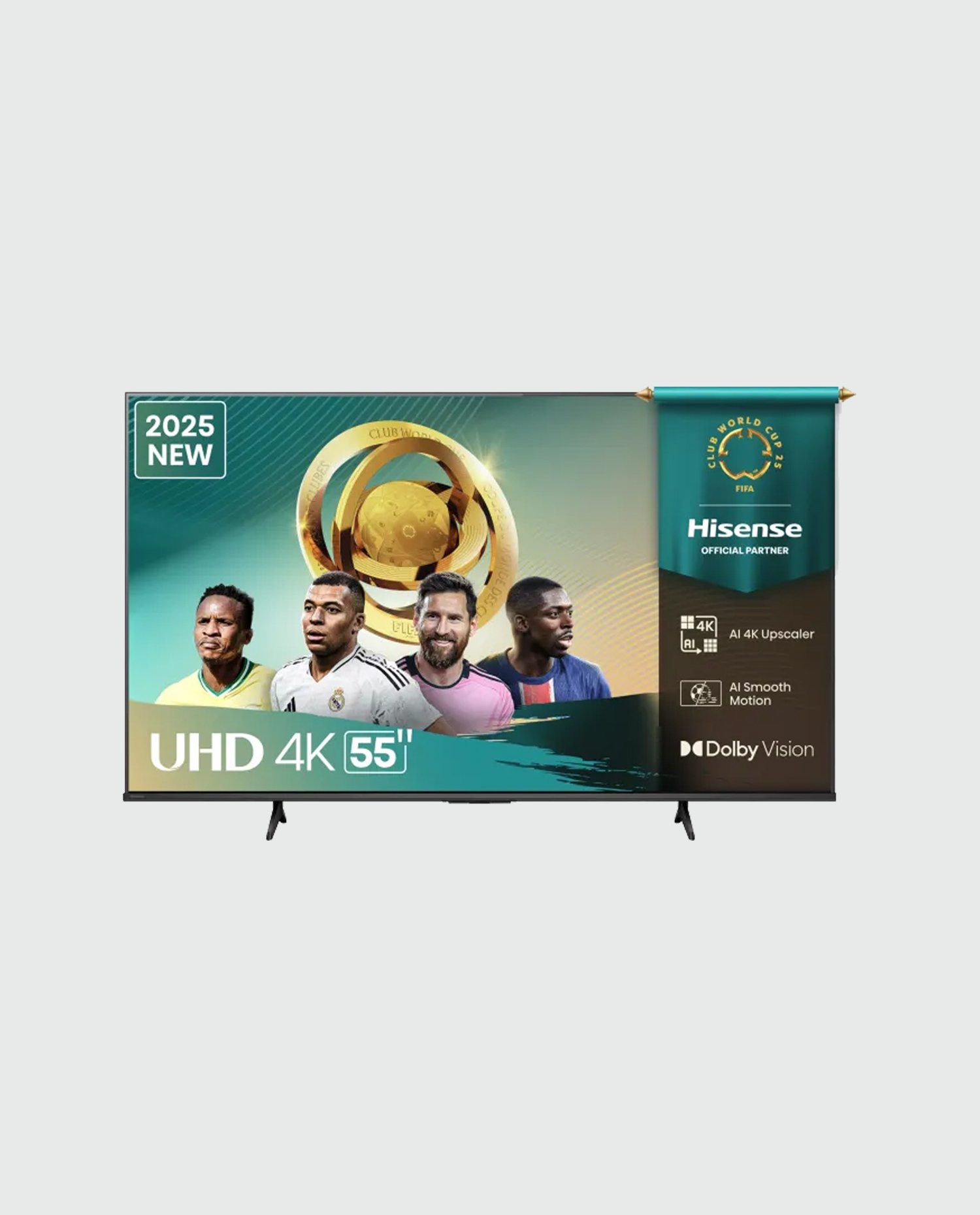 Hisense 139 cm (55 inches) 4K Ultra HD Smart Google TV