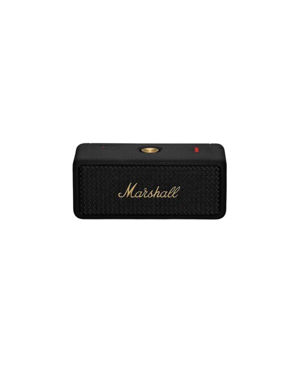 Marshall Emberton II 20 W Wireless Bluetooth Portable Outdoor Speaker (Black & Brass)