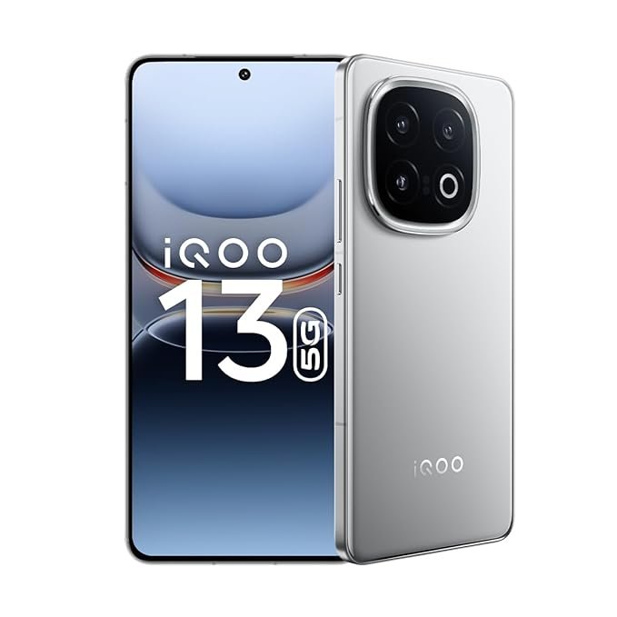 iQOO 13 5G (Legend, 12GB RAM, 256GB Storage) | Snapdragon 8 Elite Mobile Platform | World's First Q10 2K 144Hz Ultra EyeCare Display | Supercomputing chip Q2
