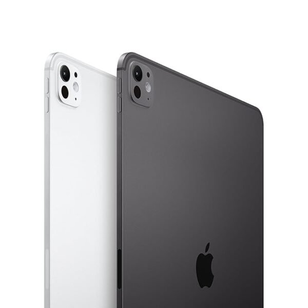 Apple iPad Pro 13″ (M4): Ultra Retina XDR Display, 256GB, Landscape 12MP Front Camera / 12MP Back Camera, LiDAR Scanner, Wi-Fi 6E, Face ID, All-Day Battery Life, Standard Glass — Cellular Space Black - Image 3