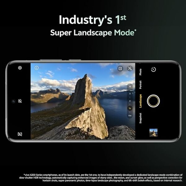 Vivo X200 5G (Cosmos Black, 12GB RAM, 256GB Storage) - Image 4