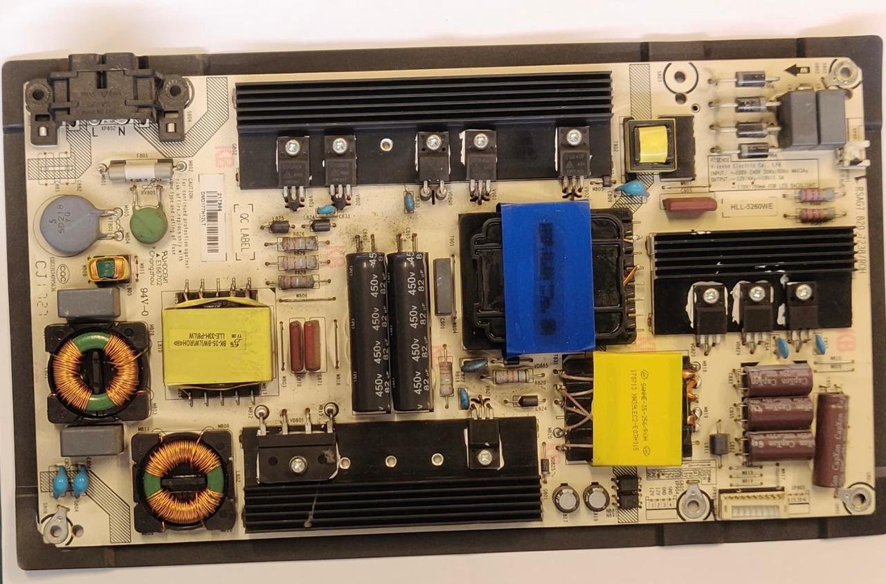 Model LTDN55XT780XWAU3D Power Supply Board – Original VU LED TV SMPS