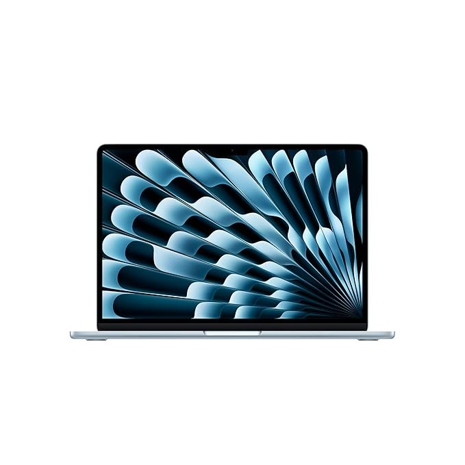 MacBook Air (13-inch, Apple M4 chip with 10-core CPU and 8-core GPU, 16GB Unified Memory, 256GB) - Sky Blue