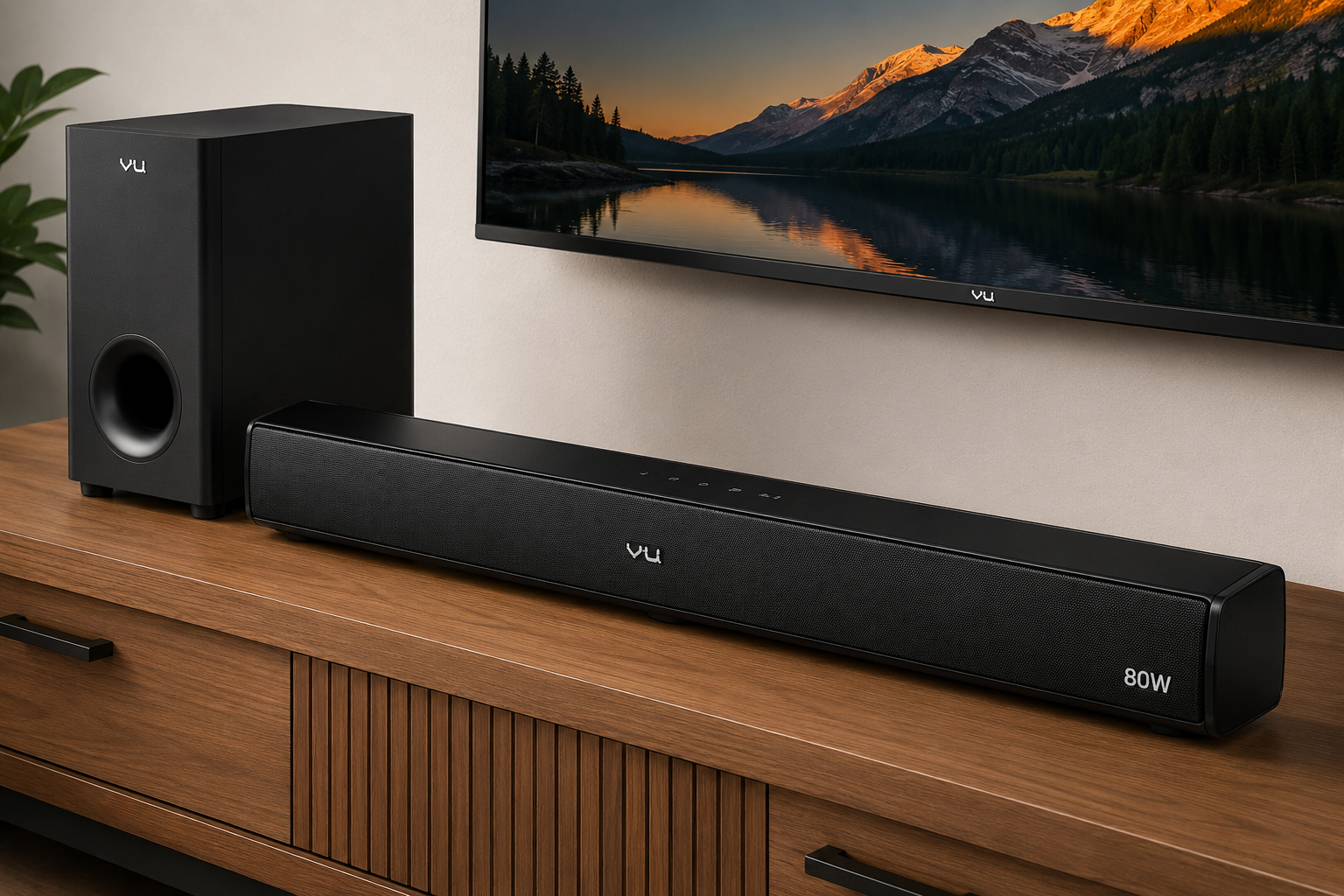 VU soundbar 80W