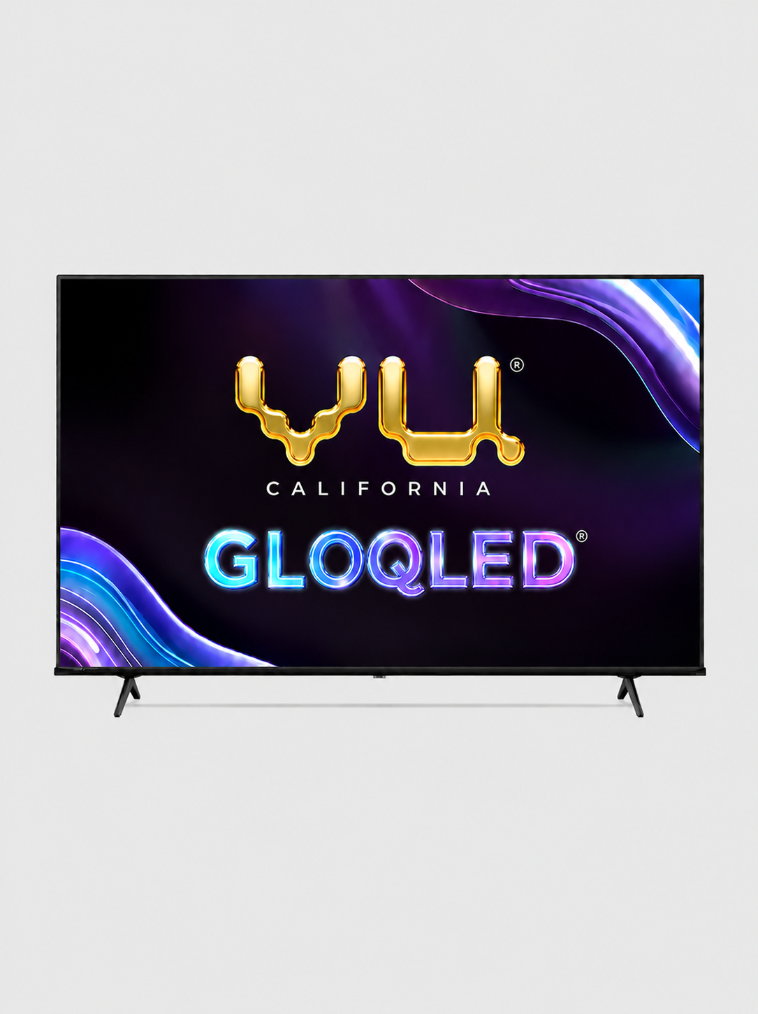 VU 164cm (55inches) GloQLED Series 4K QLED Smart Google TV 55GLOQLED25