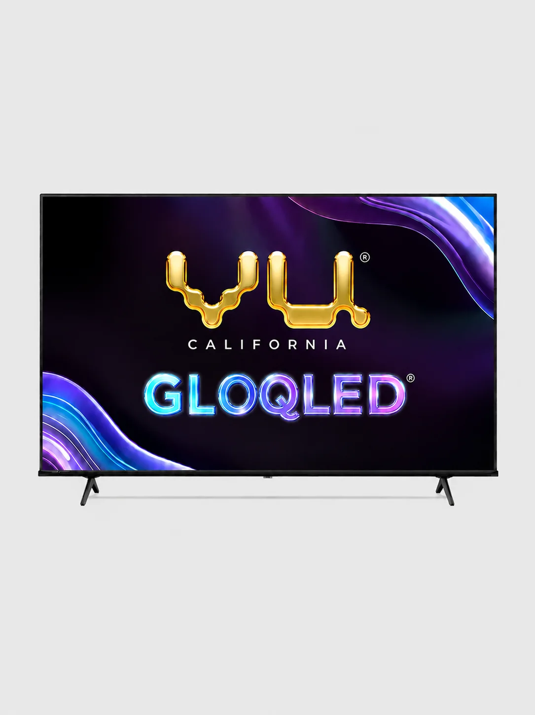 VU 190.5cm (75 inches) GloQLED Series 4K QLED Smart Google TV 75GLOQLED