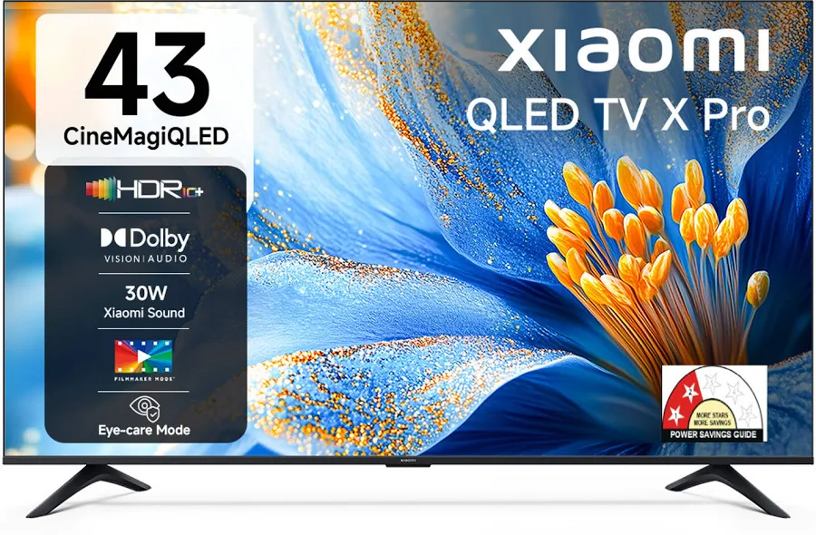 Xiaomi TV X Pro 43 Inch 4K QLED Google Smart TV